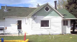 Southside of the house